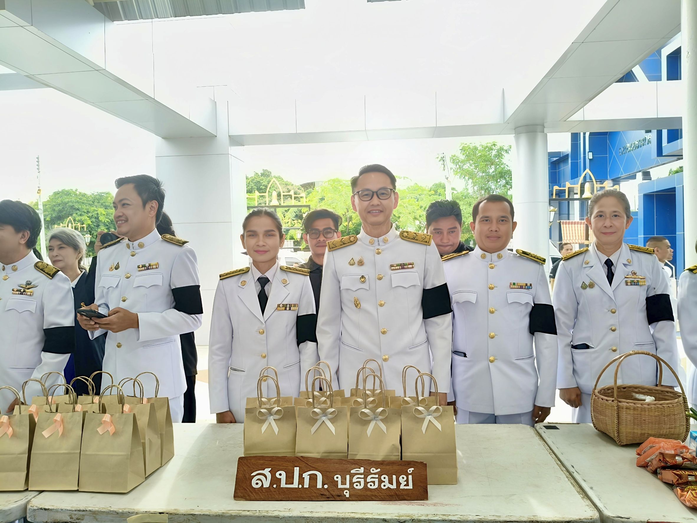 title - วันเสาร์ที่ 4 กรกฎาคม 2569 นายประเสริฐ กาญจนเกียรติกุล ปฏิรูปที่ดินจังหวัดบุรีรัมย์ พร้อมด้วยเจ้าหน้าที่ ส.ป.ก.บุรีรัมย์ ร่วมกิจกรรมวันคล้ายวันประสูติ สมเด็จพระเจ้าน้องนางเธอ เจ้าฟ้าจุฬาภรณวลัยลักษณ์ อัครราชกุมารี กรมพระศรีสวางควัฒนวรขัติยราชนารี ณ โดมสวนรมย์บุรี 200 ปี เทศบาลนครบุรีรัมย์